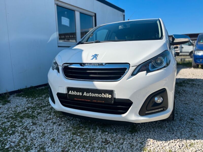 Zu lackieren weiss 068/deckend Gebraucht 2016 Peugeot 108 Style Kleinwagen | 7.890 € (Fairer Preis) - Bild 1/4