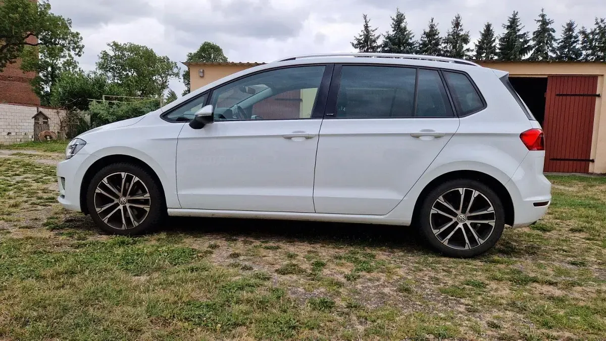 Gebraucht VW Golf Sportsvan 150 PS (110 kW) 2016 Weiß Van / Kleinbus