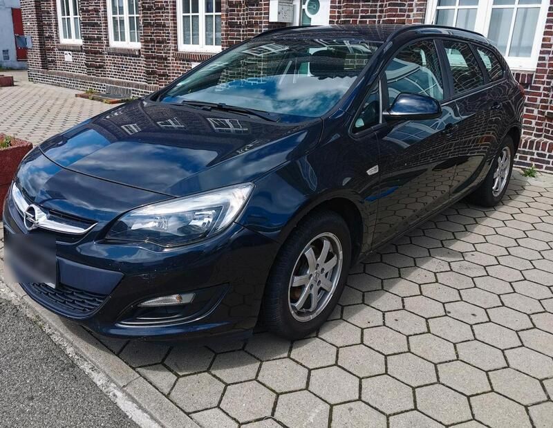 Blau Gebraucht 2014 Opel Astra Limousine | 4.490 € (Guter Preis) - Bild 1/4