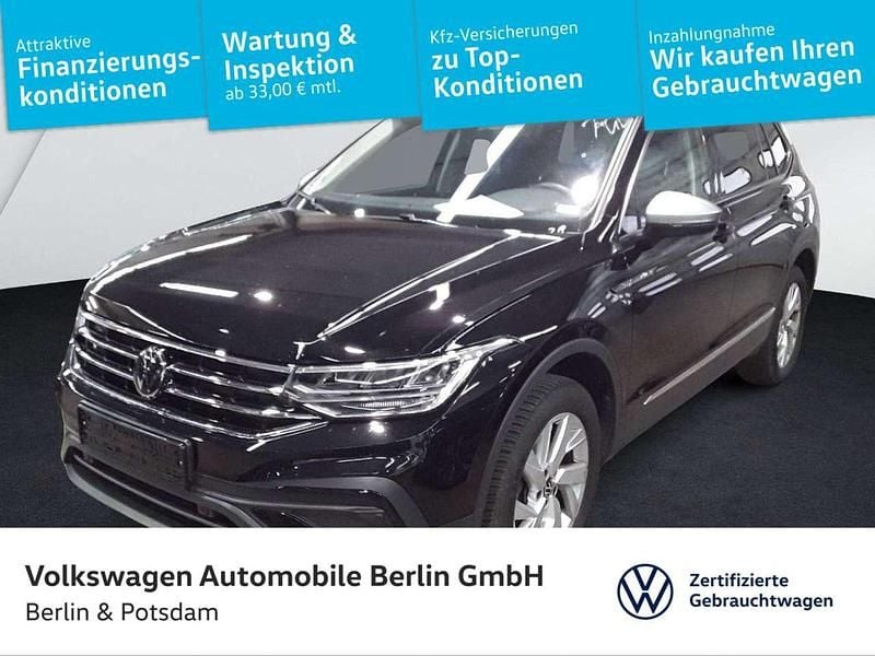 Deep black perleffekt Gebraucht 2024 VW Tiguan Allspace Life SUV | 33.840 € (Superpreis) - Bild 1/3