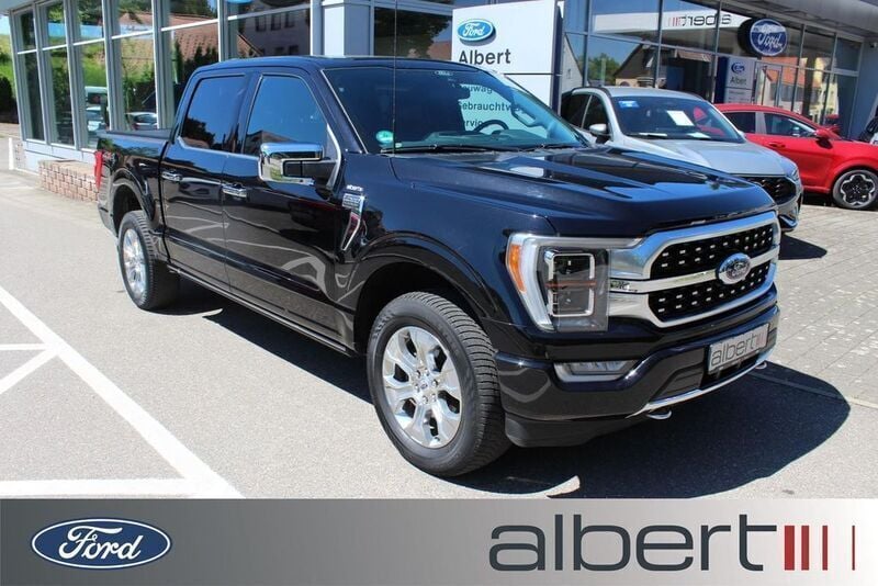 Schwarz Gebraucht 2022 Ford F-150 Platinum Abholung | 62.590 € - Bild 1/4