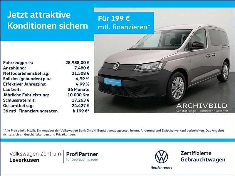 Beige Gebraucht 2025 VW Caddy Van / Kleinbus | 28.988 € (Fairer Preis) - Bild 1/4