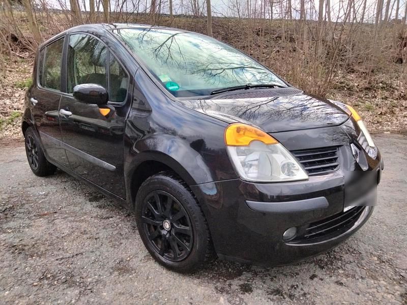 Gebraucht Renault Modus 75 PS (55 kW) 2005 Schwarz Van / Kleinbus