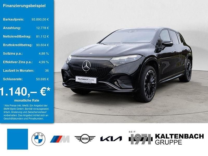 Gebraucht Mercedes EQS580 400 kW (544 PS) 2024 Schwarz SUV