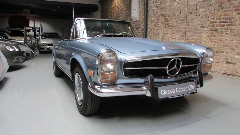 Gebraucht Mercedes SL280 170 PS (125 kW) 1969 Blau Cabrio