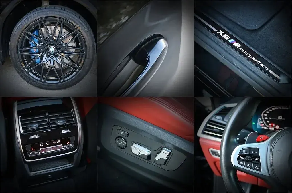 Gebraucht BMW X6 M Competition Edition 625 PS (459 kW) 2021 Schwarz SUV