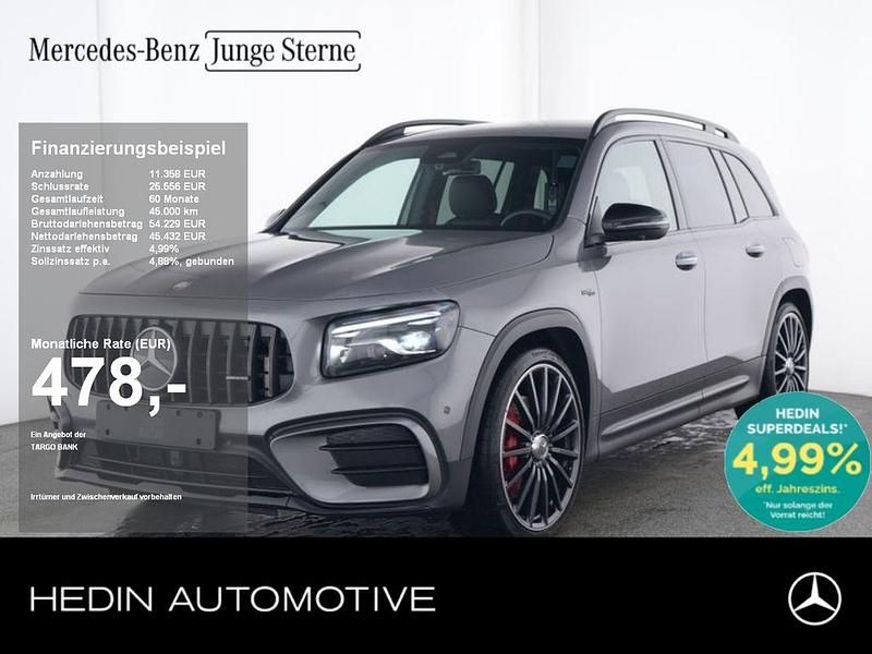 Grau Gebraucht 2024 Mercedes GLB35 AMG SUV | 56.480 € (Teuer) - Bild 1/4