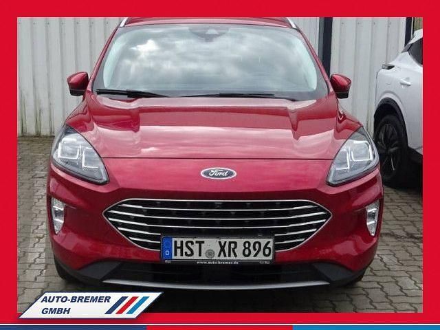 Lucidrot (metallic) Gebraucht 2024 Ford Kuga Titanium X SUV | 32.990 € (Fairer Preis) - Bild 1/3