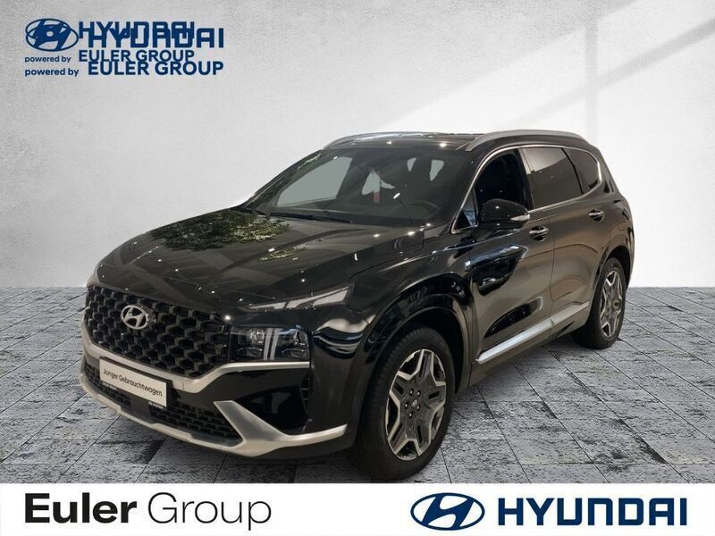 Schwarz Gebraucht 2022 Hyundai Santa Fe Signature SUV | 35.490 € (Fairer Preis) - Bild 1/4