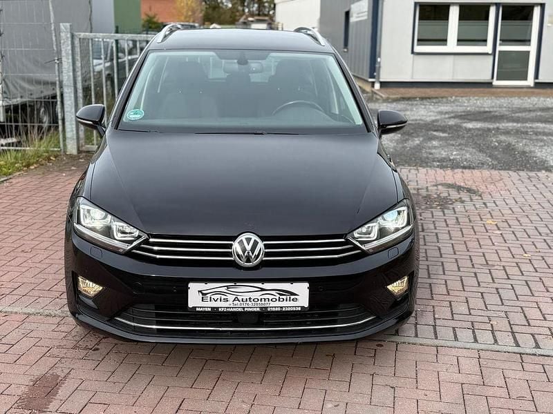 Gebraucht VW Golf Sportsvan Highline 125 PS (91 kW) 2016 Schwarz Van / Kleinbus