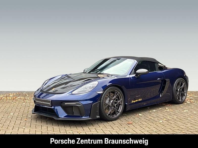 Enzianblaumetallic Neu 2025 Porsche 718 Spyder Sport Cabrio | 177.860 € - Bild 1/4