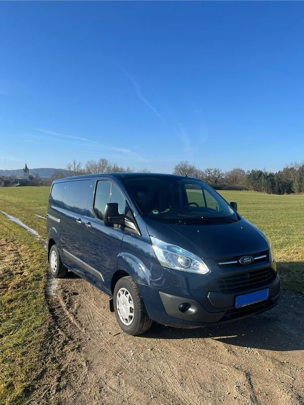 Blau Gebraucht 2015 Ford Transit Custom Van / Kleinbus | 13.500 € (Superpreis) - Bild 1/4