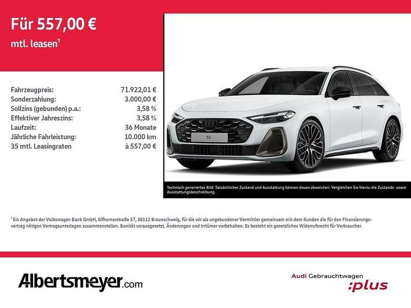 Gebraucht Audi S5 Edition .1 367 PS (269 kW) 2025 Gletscherweiß metallic Kombi