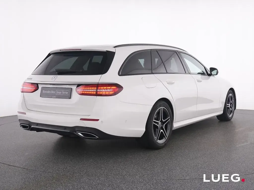Gebraucht Mercedes E200 AMG 197 PS (144 kW) 2022 Weiß Limousine