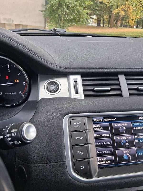 Gebraucht Land Rover Range Rover evoque Dynamic 150 PS (110 kW) 2013 Schwarz SUV