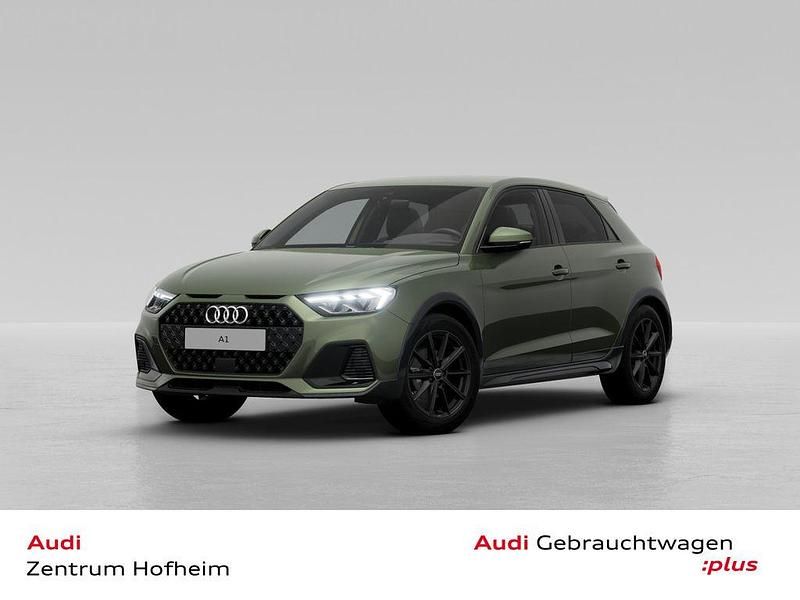 Distriktgrün metallic Gebraucht 2024 Audi A1 S-Line Kleinwagen | 27.590 € (Fairer Preis) - Bild 1/3