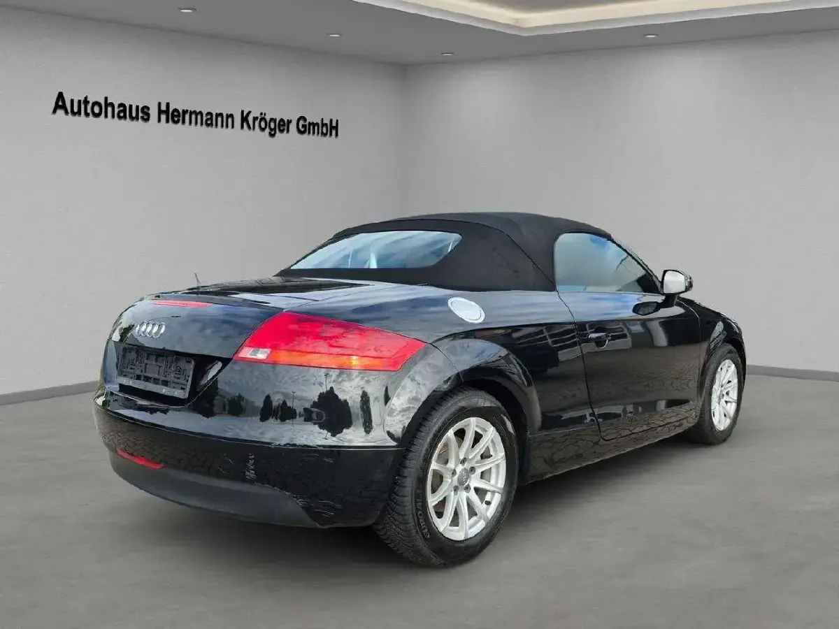 Gebraucht Audi TT Roadster 200 PS (147 kW) 2008 Phantomschwarz perleffekt Cabrio