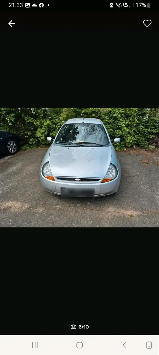 Gebraucht Ford Ka 70 PS (51 kW) 2008 Silber Kleinwagen