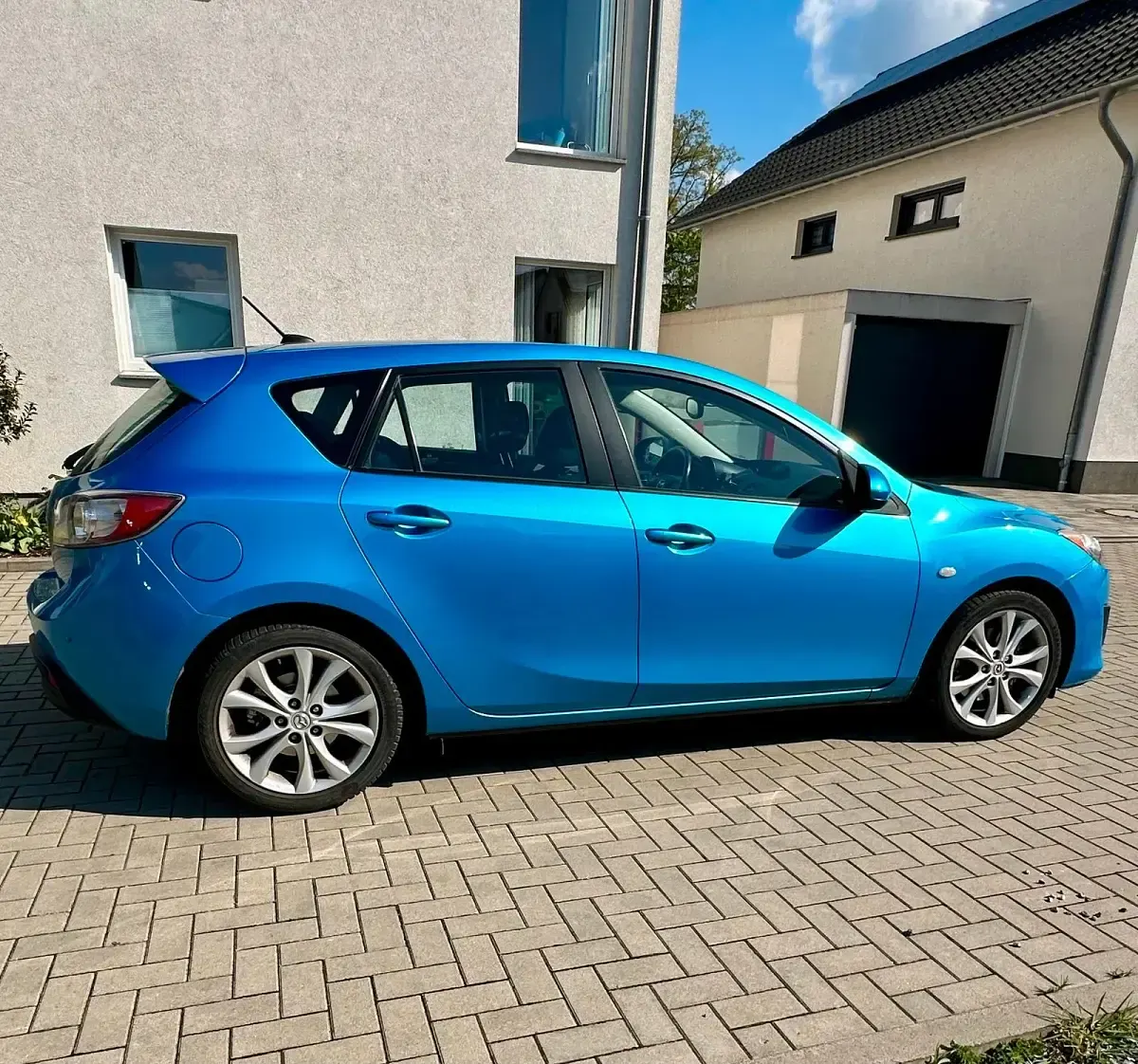 Gebraucht Mazda 3 High 150 PS (110 kW) 2011 Blau Limousine