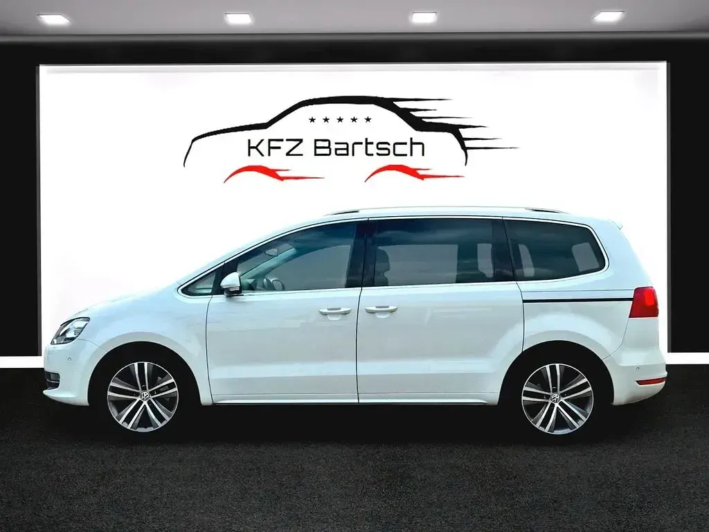 Gebraucht VW Sharan Highline 177 PS (130 kW) 2015 Weiß Van / Kleinbus