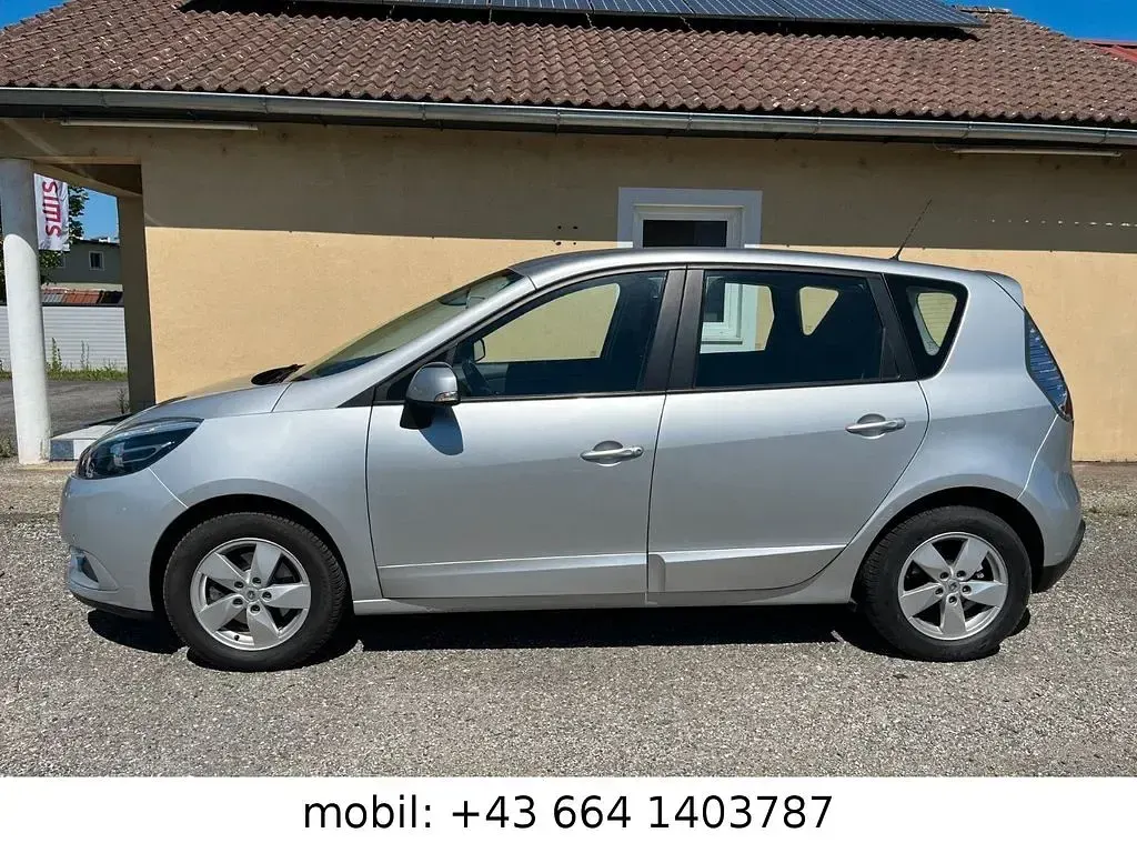Gebraucht Renault Scénic III Expression 116 PS (85 kW) 2014 Silber Van / Kleinbus
