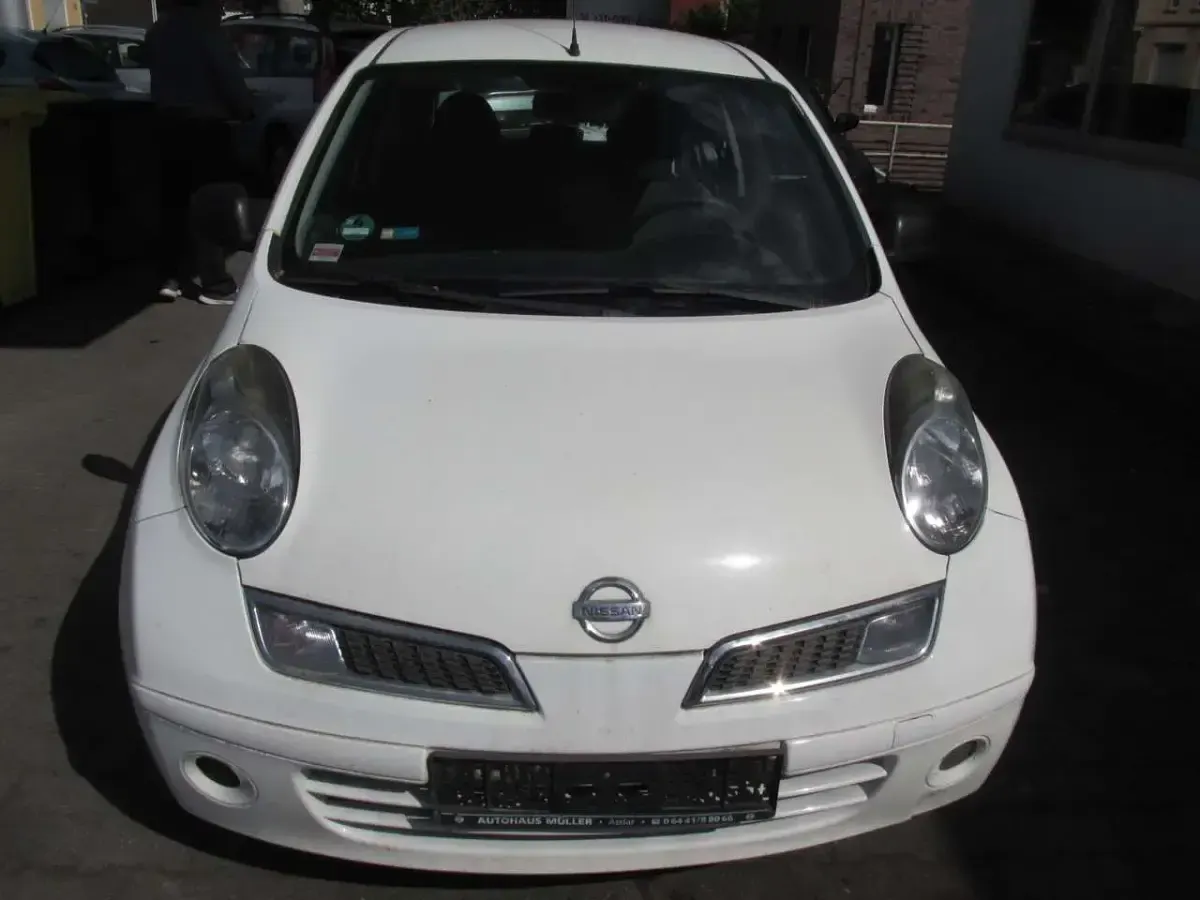Gebraucht Nissan Micra Visia 65 PS (47 kW) 2009 White (s) Kleinwagen