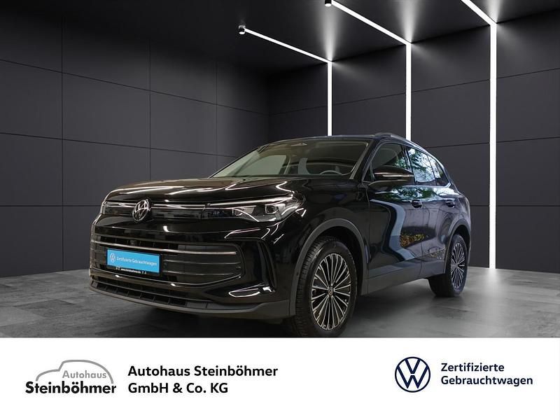 Grenadillschwarz (schwarz) Gebraucht 2025 VW Tiguan Goal SUV | 37.935 € (Superpreis) - Bild 1/4