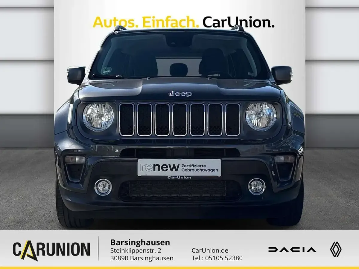 Usado Jeep Renegade Limited 150 CV (110 kW) 2020 Gris SUV