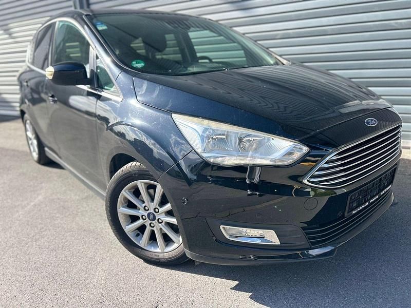 Gebraucht Ford C-MAX Titanium 125 PS (91 kW) 2015 Schwarz Van / Kleinbus