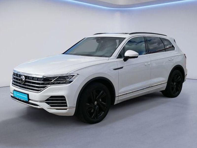 Oryxweiß perlmutteffekt Gebraucht 2023 VW Touareg Elegance SUV | 56.889 € (Superpreis) - Bild 1/4