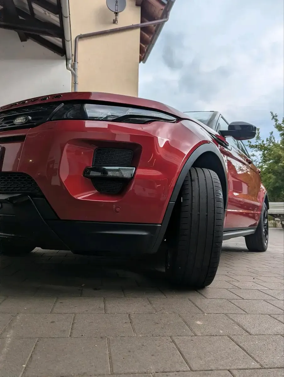 Gebraucht Land Rover Range Rover evoque 190 PS (139 kW) 2015 Rot SUV