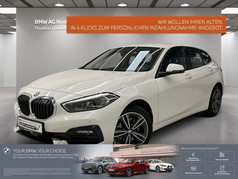 Weiß Gebraucht 2023 BMW 118 Shadowline Kleinwagen | 25.600 € (Guter Preis) - Bild 1/3