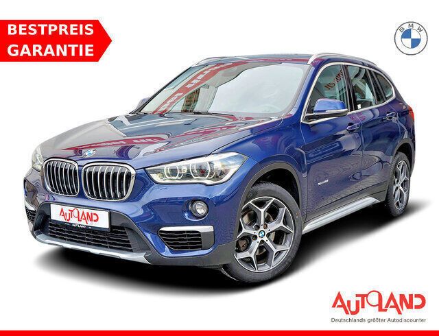 Blau Gebraucht 2018 BMW X1 xLine SUV | 21.990 € (Fairer Preis) - Bild 1/4