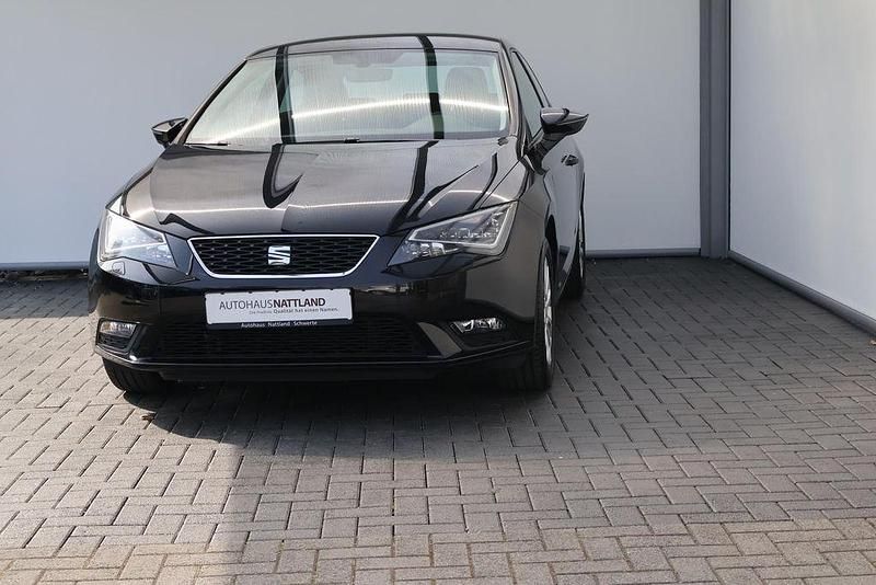 Gebraucht Seat Leon Style 110 PS (80 kW) 2017 Schwarz Coupé