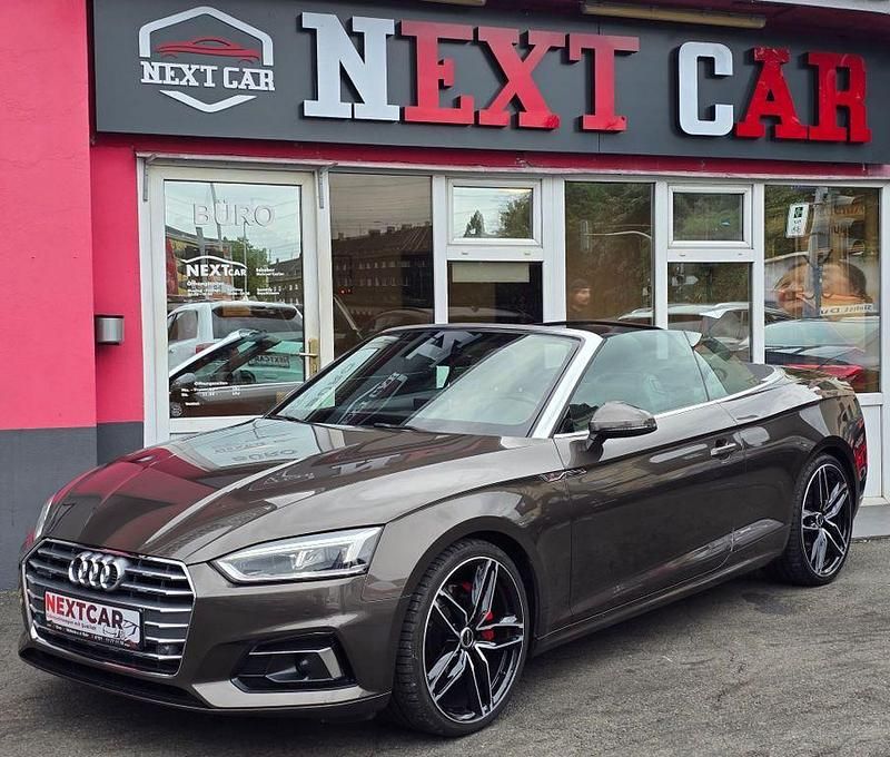 Argusbraun metallic Gebraucht 2018 Audi A5 Cabriolet Sport Cabrio | 29.900 € (Fairer Preis) - Bild 1/4