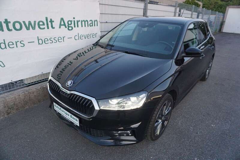 Schwarz Gebraucht 2022 Skoda Fabia Style Kleinwagen | 18.990 € (Fairer Preis) - Bild 1/4