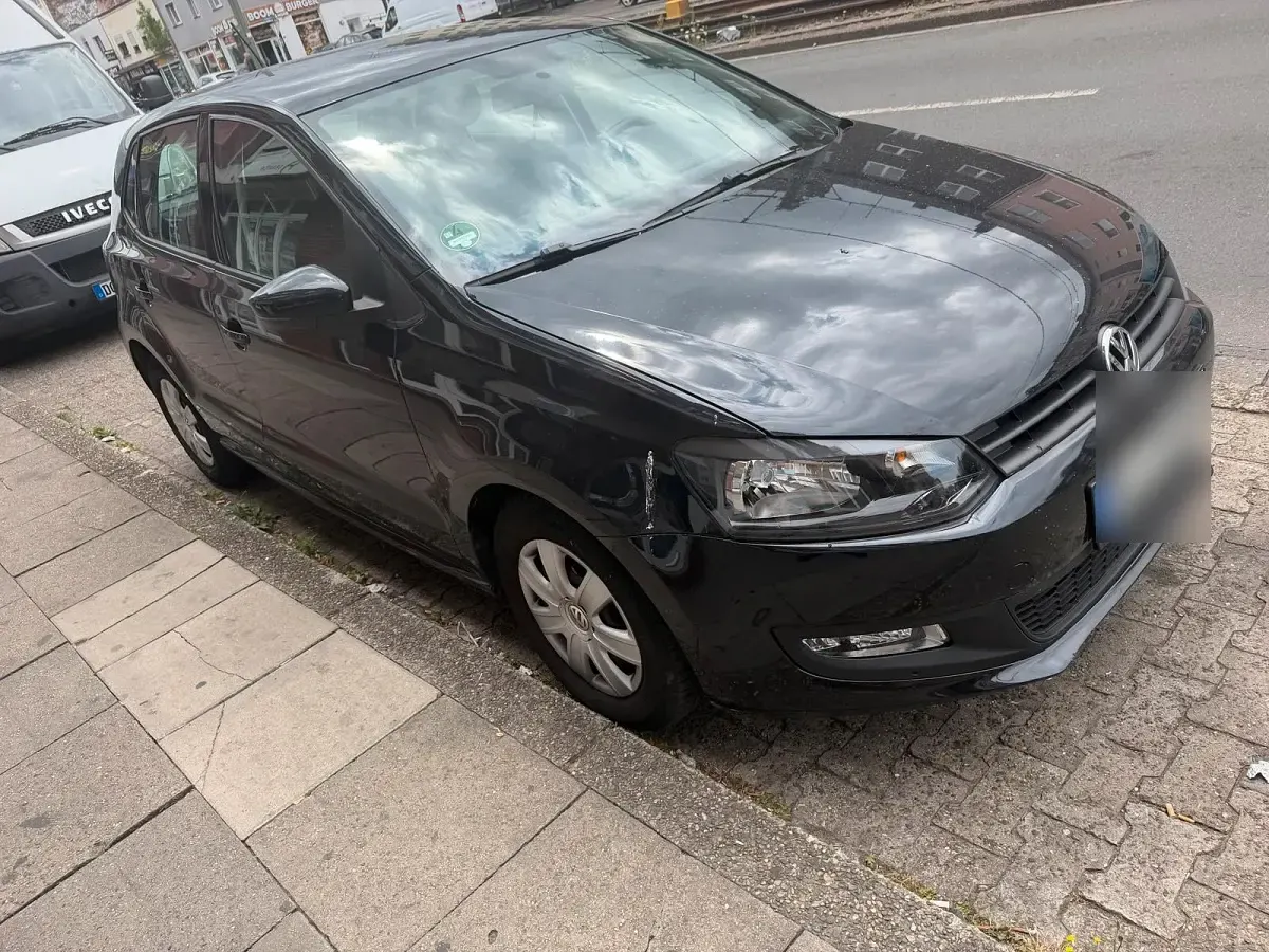 Gebraucht VW Polo 70 PS (51 kW) 2010 Schwarz Kleinwagen