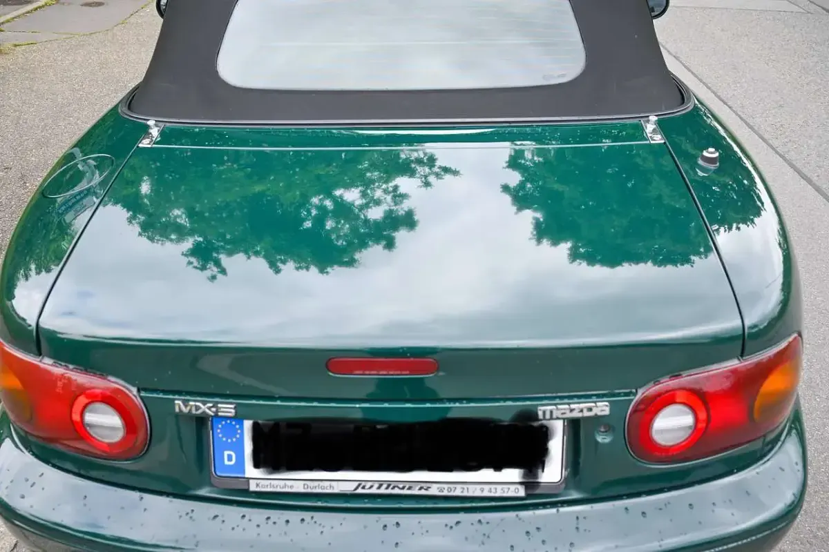 Gebraucht Mazda MX5 131 PS (96 kW) 1994 Grün Cabrio