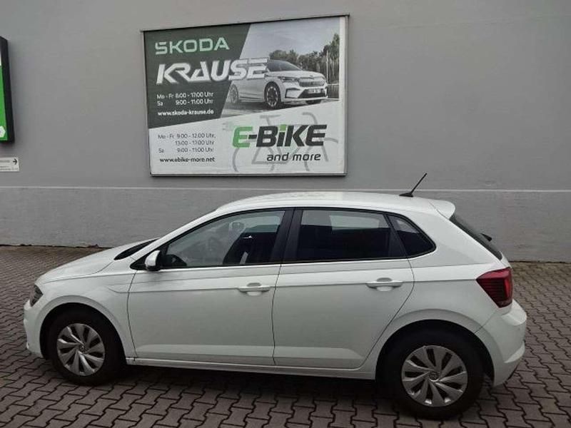 Pure white Gebraucht 2021 VW Polo Trendline Kleinwagen | 14.850 € (Fairer Preis) - Bild 1/4