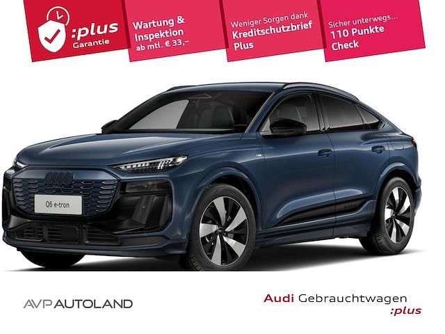 Plasmablau Gebraucht 2025 Audi Q6 Sportback e-tron Performance SUV | 66.470 € - Bild 1/4