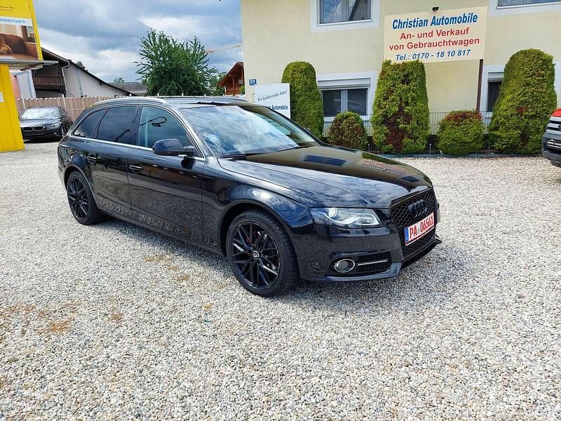 Schwarz Gebraucht 2009 Audi A4 Attraction Kombi | 4.490 € (Superpreis) - Bild 1/4