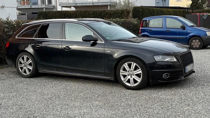 Gebraucht Audi A4 S-Line 214 PS (157 kW) 2011 Schwarz Kombi