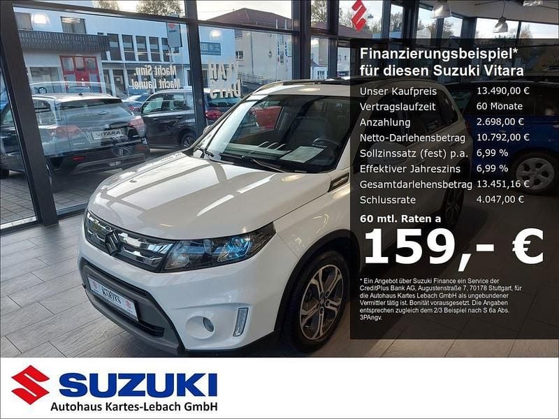 Weiss Gebraucht 2016 Suzuki Vitara Comfort+ SUV | 13.490 € (Fairer Preis) - Bild 1/4