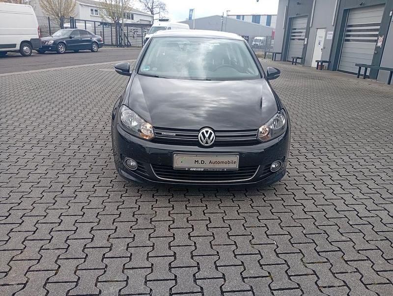Gebraucht VW Golf VI Trendline 105 PS (77 kW) 2011 Schwarz Kleinwagen