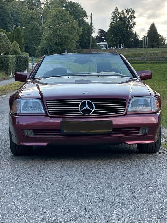 Gebraucht Mercedes SL280 193 PS (141 kW) 1995 Rot Cabrio
