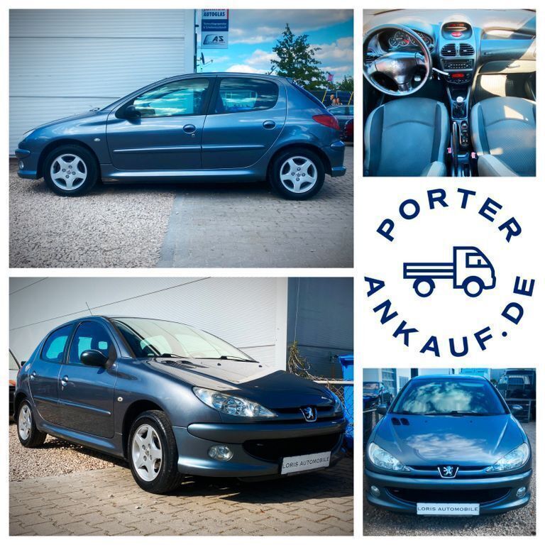Grau Gebraucht 2009 Peugeot 206 Limousine | 1.250 € (Fairer Preis) - Bild 1/4