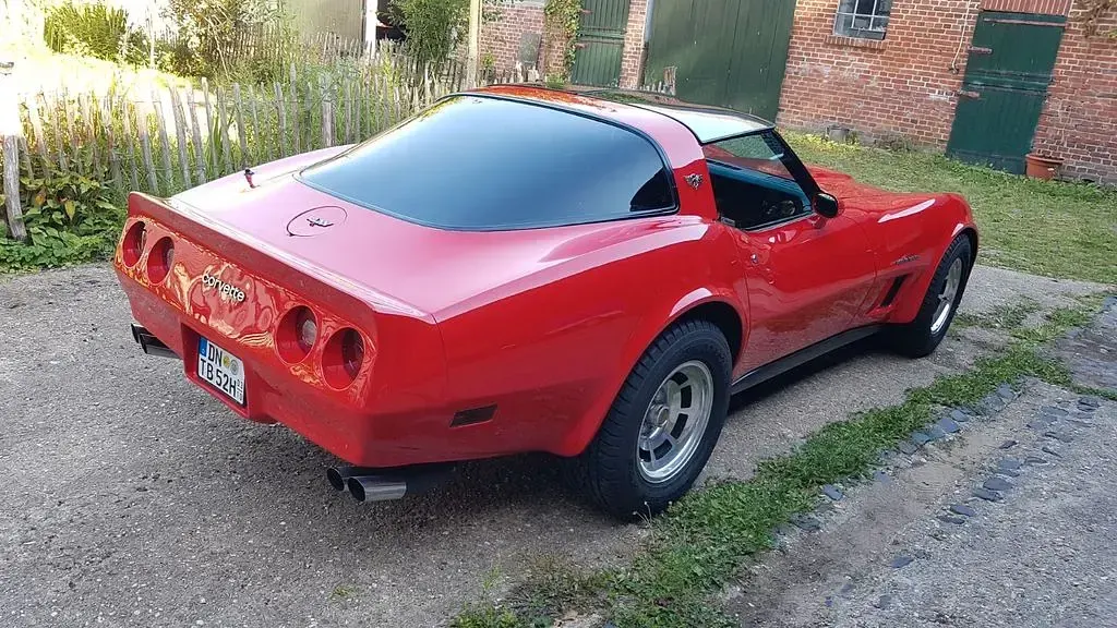 Gebraucht Corvette C3 201 PS (147 kW) 1982 Rot Cabrio
