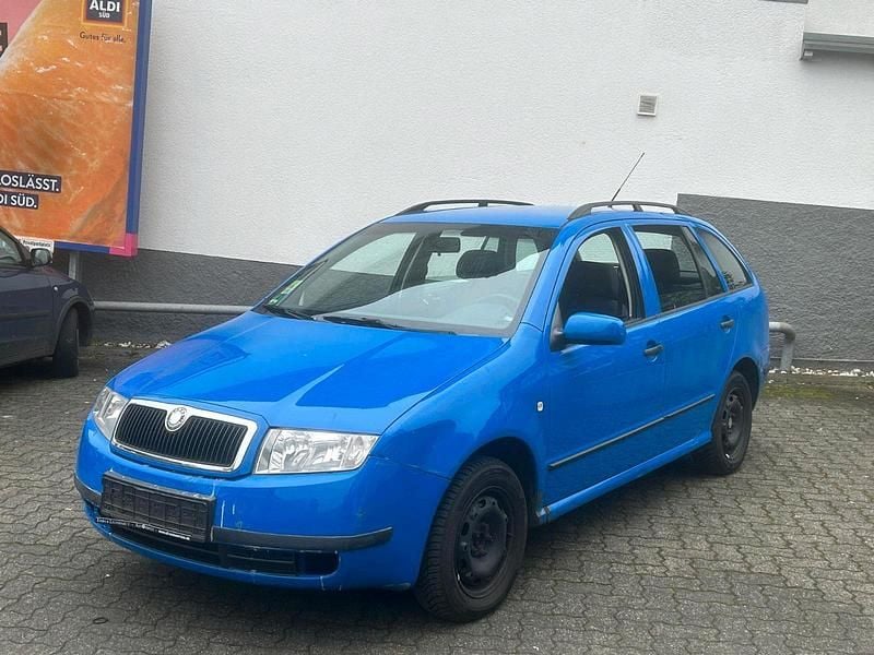 Gebraucht Skoda Fabia 75 PS (55 kW) 2003 Blau Kombi