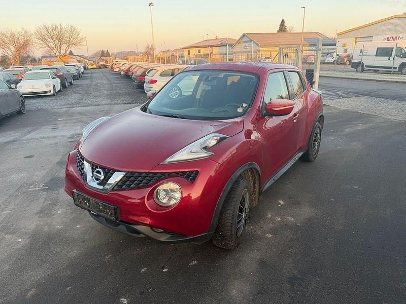 Rot Gebraucht 2017 Nissan Juke Acenta SUV | 5.900 € (Superpreis) - Bild 1/4