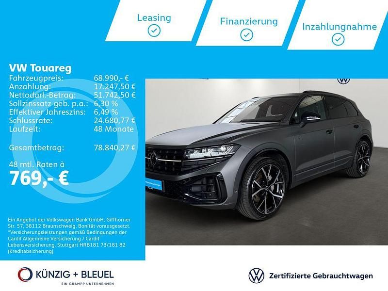Siliziumgrau matt Gebraucht 2024 VW Touareg R-line SUV | 68.990 € (Fairer Preis) - Bild 1/4
